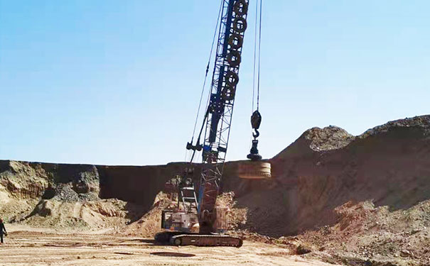 张家界强夯地基施工处理过程进行的常规检测